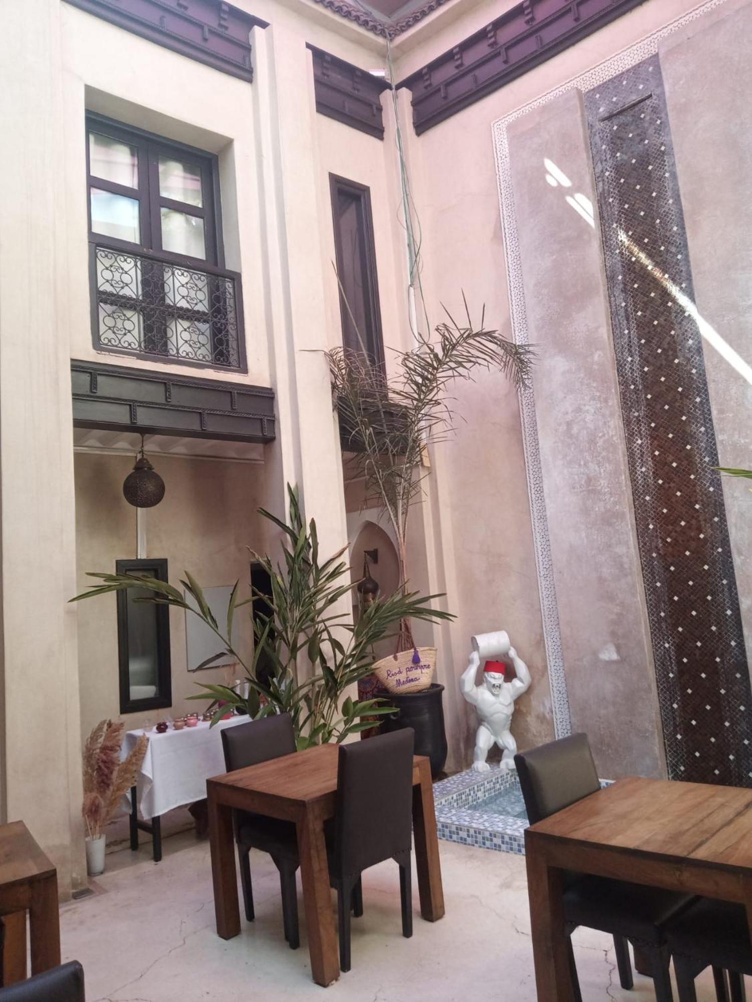 Riad Pourpre Medina Marrakesh Eksteriør billede