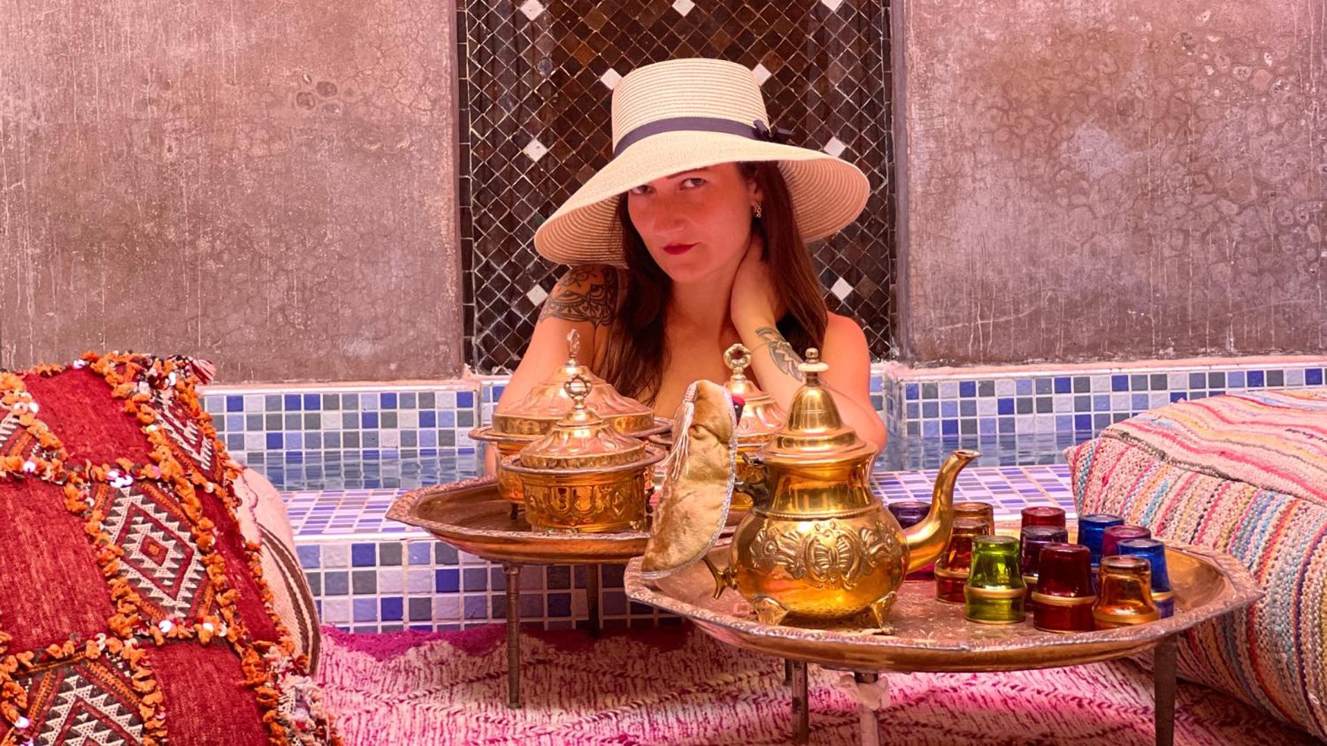 Riad Pourpre Medina Marrakesh Eksteriør billede
